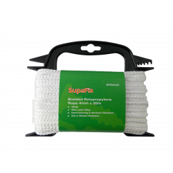 SupaFix Braided Polyporpene Rope 20m - 4mm - STX-319715 