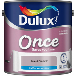 Dulux Once Matt 2.5L - Dusted Fondant - STX-321278 