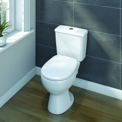 SP Pure One Box Toilet, Seat and Cistern - W - 365mm H - 740mm D - 670mm - STX-321418 