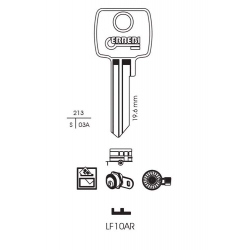 RST Lowe & Fletcher Cylinder Key Blank - Pack 10 - STX-323382 