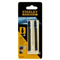 Stanley T-Shank HSS Metal Jigsaw Blade - Pack 2 - STX-325394 