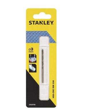 Stanley HSS-CNC Crownpoint Drill Bit - 3mm - STX-325697 