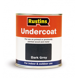 Rustins Undercoat Dark Grey - 250ml - STX-327410 