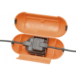 Masterplug Splashproof Plug & One Gang Socket Cover - STX-328474 