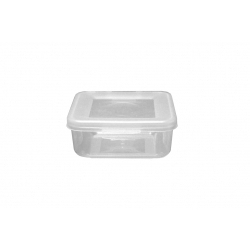 Beaufort Food Container Square Hinged Lid - 165ml Clear - STX-328560 
