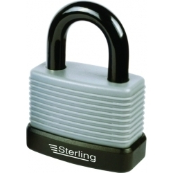 Sterling Aluminium Weatherproof Padlock with Thermoplastic Cover - 57mm - STX-329160 