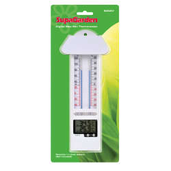 SupaGarden Min/Max Thermometer Mercury Free - STX-329574 