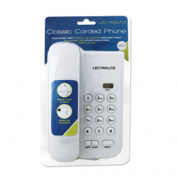 Lectrolite Small Talk Phone - White - STX-330126 