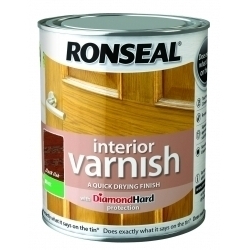 Ronseal Interior Varnish Matt 750ml - Dark Oak - STX-330130 