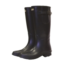 Town & Country Bosworth Navy Wellington Boots - Size 3 - STX-330337 