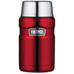 Stainless King Food Flask 0.71L - Red - STX-332107 