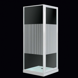 SupaPlumb Pivot Door Shower Enclosure - 1850 x 760mm - STX-332280 