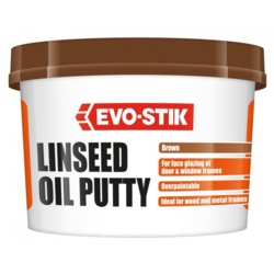 Evo-Stik Multi-Purpose Linseed Oil Putty - 1kg Brown - STX-334341 