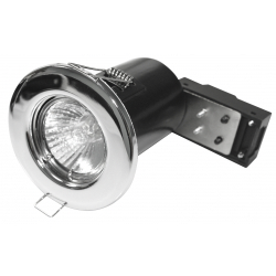 Powermaster Fixed Fire Rated Downlight - Chrome - STX-337340 