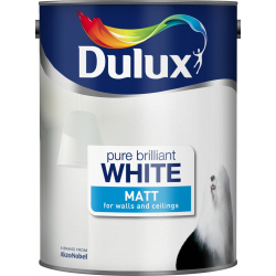 Dulux Matt 5L - Pure Brilliant White - STX-337740 