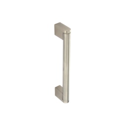 Securit Bar Handle Stainless Steel Brass Nickel - 14mm x 128mm - STX-339820 