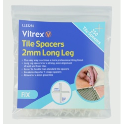 Vitrex Long Leg Tile Spacers - 2x250 - STX-341589 