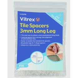 Vitrex Long Leg Tile Spacers - 3x250 - STX-341592 