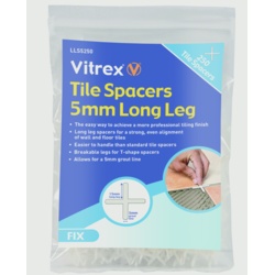 Vitrex Long Leg Tile Spacers - 5x250 - STX-341596 