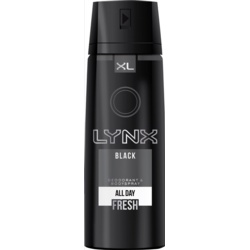 Lynx Body Spray 200ml - Black - STX-342961 