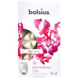 Bolsius Fragranced Wax Melts - Pure Romance Pack 6 - STX-343253 