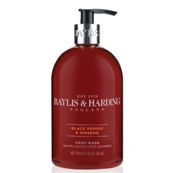 Baylis & Harding Hand Wash 500ml - Black Pepper & Ginseng - STX-343378 