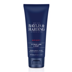 Baylis & Harding Hair & Body Wash 250ml - Citrus Lime & Mint - STX-343385 