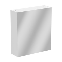 SP Rydal Modular Double Door Mirror Wall Unit - W - 600mm x H - 660mm x D - 185mm - STX-344779 