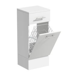 SP Rydal Modular White Storage Cabinet - W - 300mm x H - 810mm x D - 310mm - STX-344782 