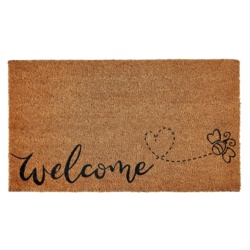Groundsman Welcome Bee Doormat - 40x70cm - STX-344826 