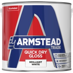 Armstead Trade Quick Dry Gloss 2.5L - Brilliant White - STX-345743 