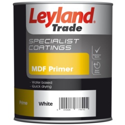Leyland Trade MDF Primer 750ml - White - STX-345782 