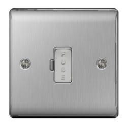 BG Brushed Steel Unswitched - 13a - STX-346061 