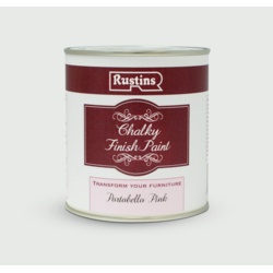 Rustins Chalky Finish 250ml - Portobello Pink - STX-346395 