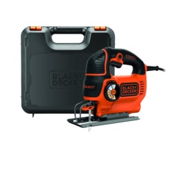 Black & Decker 520W Variable Speed Compact Jigsaw with blade and Kit box - STX-346474 