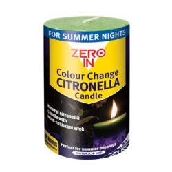 The Buzz Citronella LED Colour - Change Candle - STX-347303 