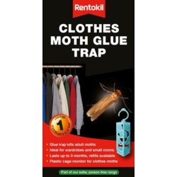 Rentokil Clothes Moth Glue Trap - Single - STX-347853 