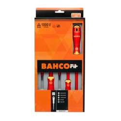 Bahco Bahcofit Insulated Screwdriver Set - 5 Piece - STX-347910 