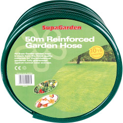 SupaGarden Reinforced Garden Hose - 50m - STX-350223 