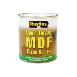 Rustins Quick Drying MDF Clear Sealer - 250ml - STX-351526 