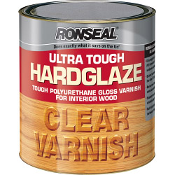 Ronseal Ultra Tough Varnish Hard Glaze - 250ml - STX-353849 