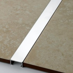 Tile Rite Silver Listello Strip Tiles - 2.44m x 20mm - STX-355796 