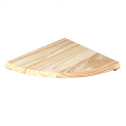 Core Natural Wood Corner Shelf Kit - 8" - STX-357089 