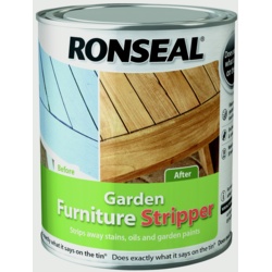 Ronseal Garden Furniture Stripper 750ml - Clear - STX-358309 