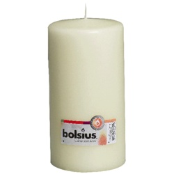 Bolsius Pillar Candle Single 200mm - Ivory - STX-358542 