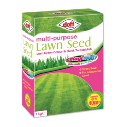 Doff Multi Purpose Magicoat Lawn Seed - 1kg - STX-359089 