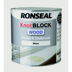 Ronseal Knot Block Primer & Undercoat - White 2.5L - STX-359243 