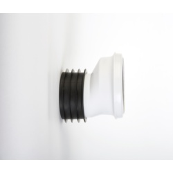 Make Offset WC Pan Connector - 20mm - STX-362856 