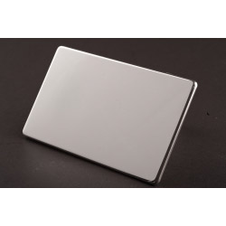 Dencon Double Blanking Plate - Chrome - STX-364340 