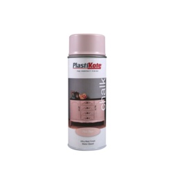 PlastiKote Chalk Spray Paint 400ml - Pale Rose - STX-364998 
